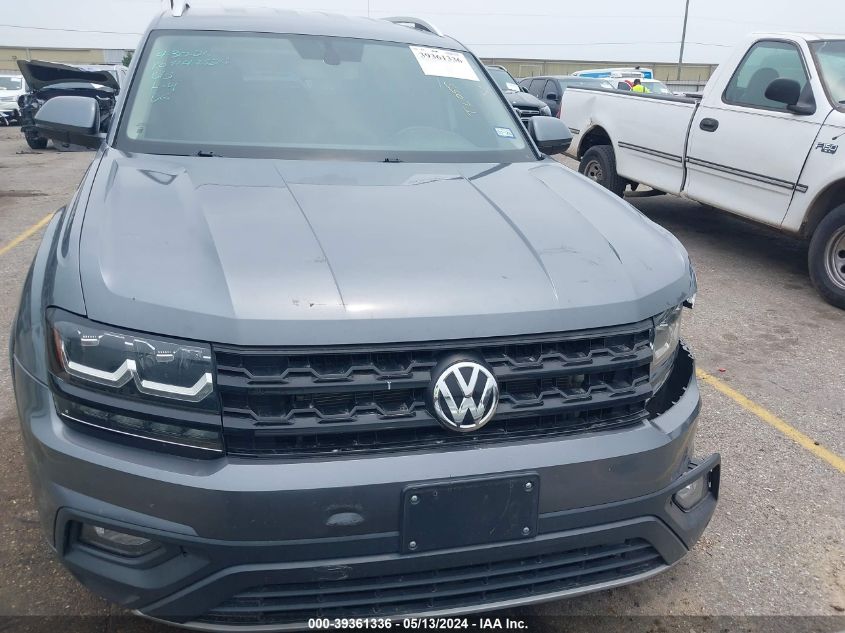 2018 Volkswagen Atlas 3.6L V6 Se VIN: 1V2CR2CA4JC565319 Lot: 39361336