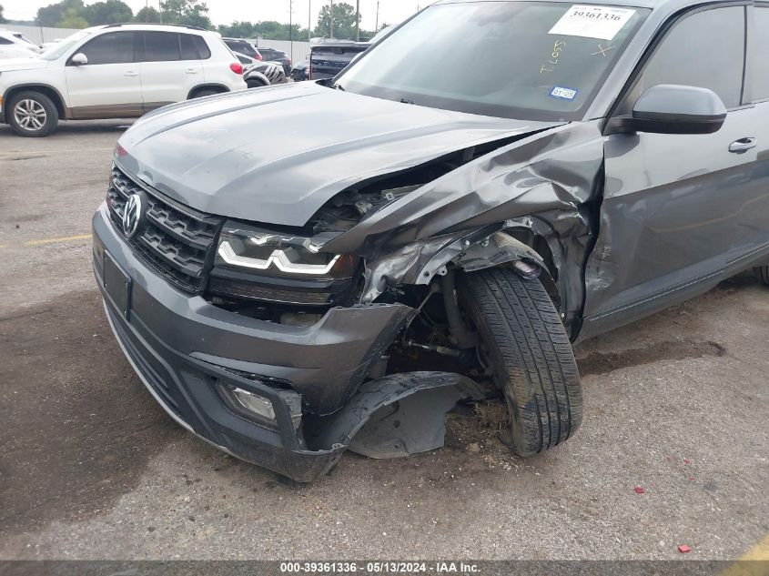 2018 Volkswagen Atlas 3.6L V6 Se VIN: 1V2CR2CA4JC565319 Lot: 39361336