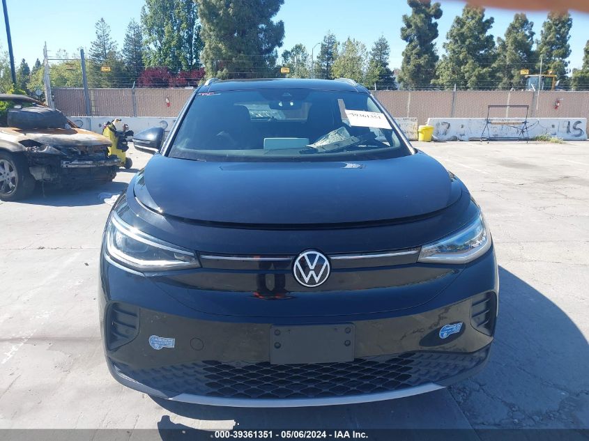 2021 Volkswagen Id.4 1St Edition VIN: WVGDMPE20MP010769 Lot: 39361351