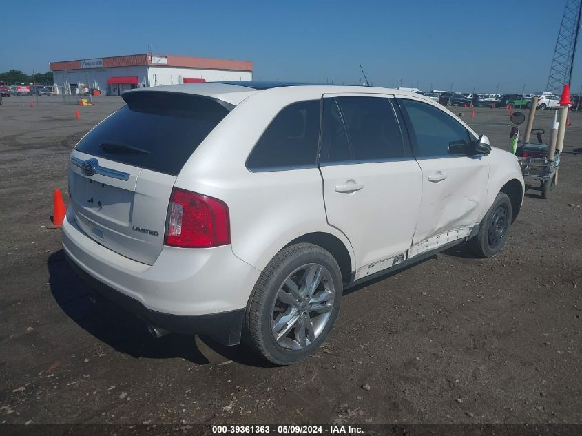 2013 Ford Edge Limited VIN: 2FMDK3KC8DBA31887 Lot: 39361363