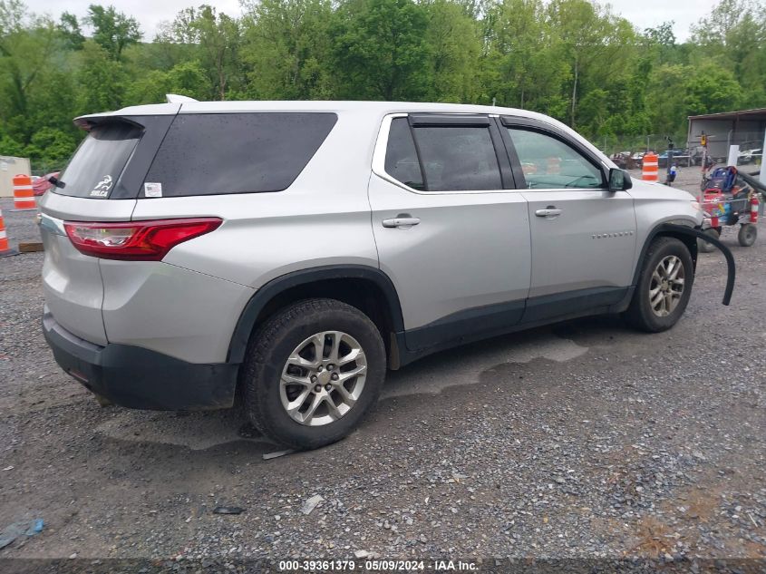 2020 Chevrolet Traverse Awd Ls VIN: 1GNEVFKW3LJ182388 Lot: 39361379