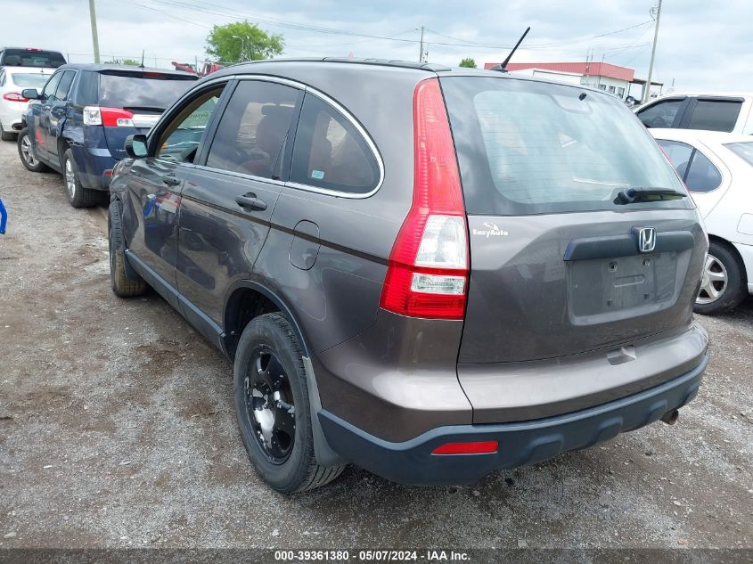 2009 Honda Cr-V Lx VIN: 3CZRE383X9G704833 Lot: 39361380