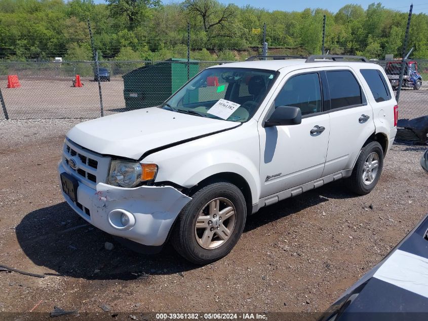 2009 Ford Escape Hybrid Limited VIN: 1FMCU49379KC38687 Lot: 39361382