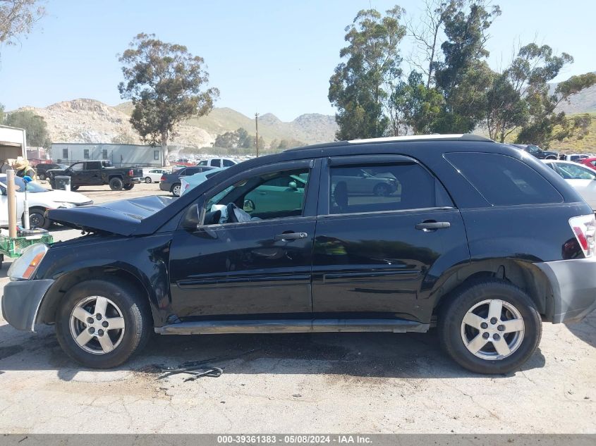 2005 Chevrolet Equinox Ls VIN: 2CNDL13F856013362 Lot: 39361383