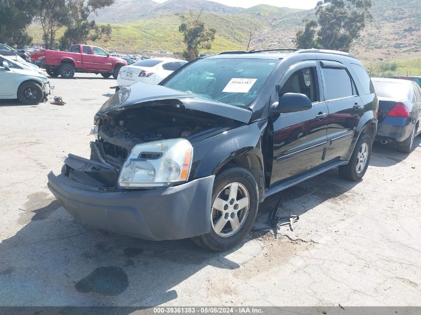 2005 Chevrolet Equinox Ls VIN: 2CNDL13F856013362 Lot: 39361383