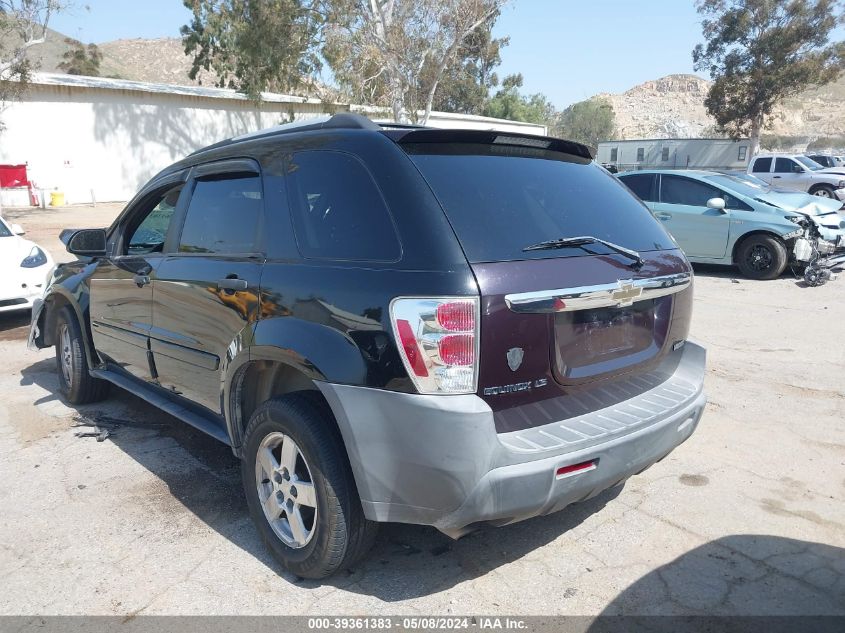 2005 Chevrolet Equinox Ls VIN: 2CNDL13F856013362 Lot: 39361383