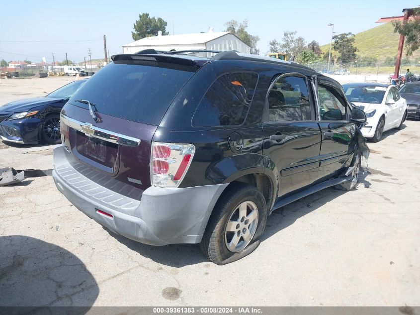 2005 Chevrolet Equinox Ls VIN: 2CNDL13F856013362 Lot: 39361383