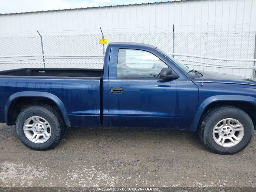 2003 Dodge Dakota VIN: 1D7FL16X53S326614 Lot: 39361385