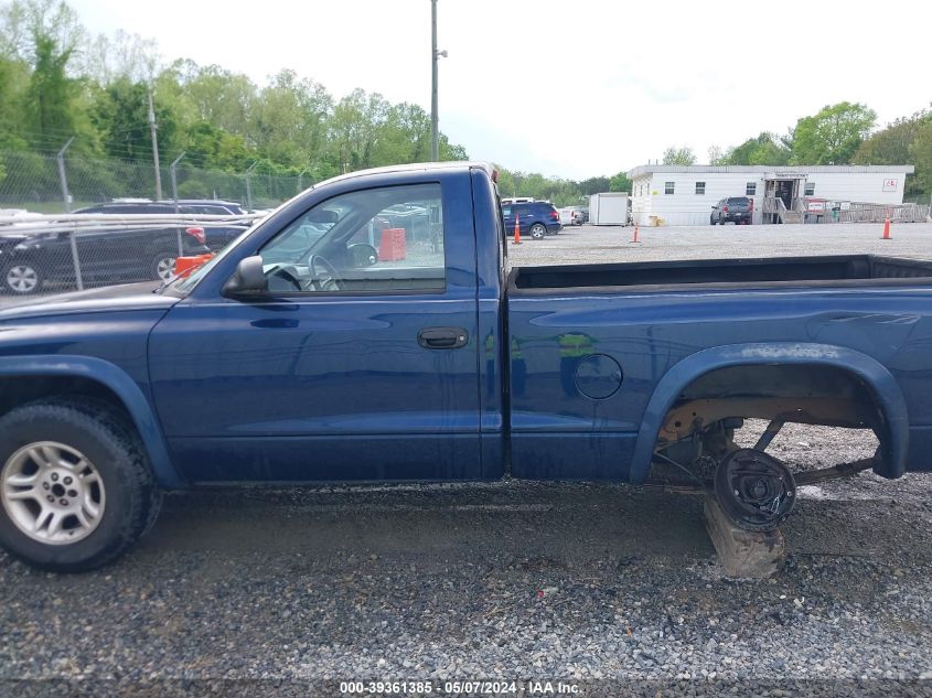 2003 Dodge Dakota VIN: 1D7FL16X53S326614 Lot: 39361385