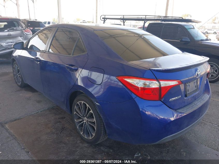 2014 TOYOTA COROLLA L/LE/LE PLS/PRM/S/S PLS - 5YFBURHE3EP019365