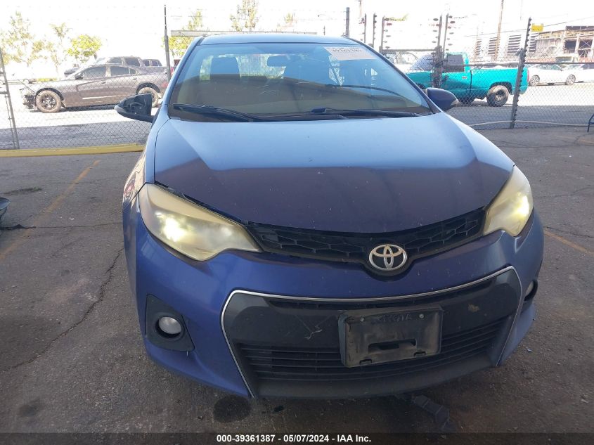 2014 TOYOTA COROLLA L/LE/LE PLS/PRM/S/S PLS - 5YFBURHE3EP019365