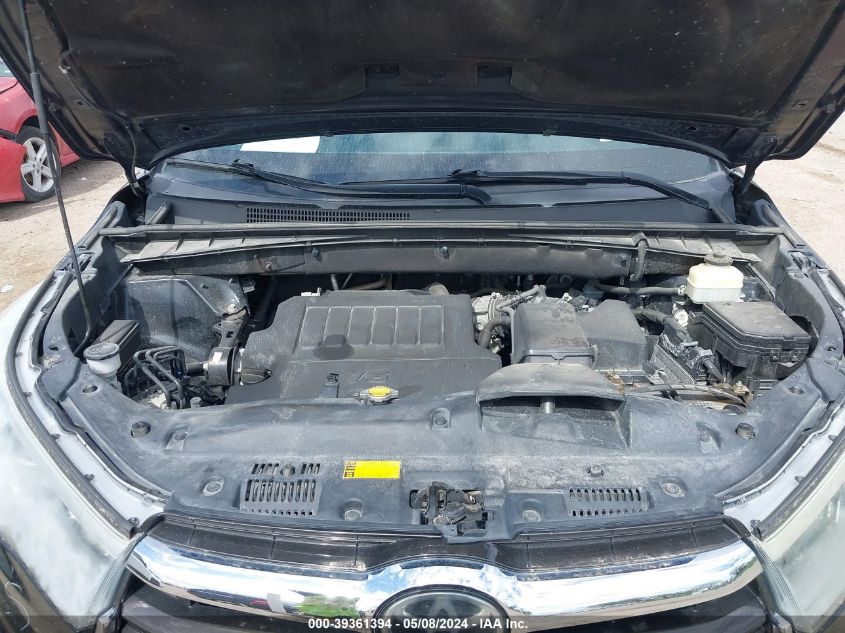 2015 Toyota Highlander Limited Platinum V6 VIN: 5TDYKRFH6FS042094 Lot: 39361394