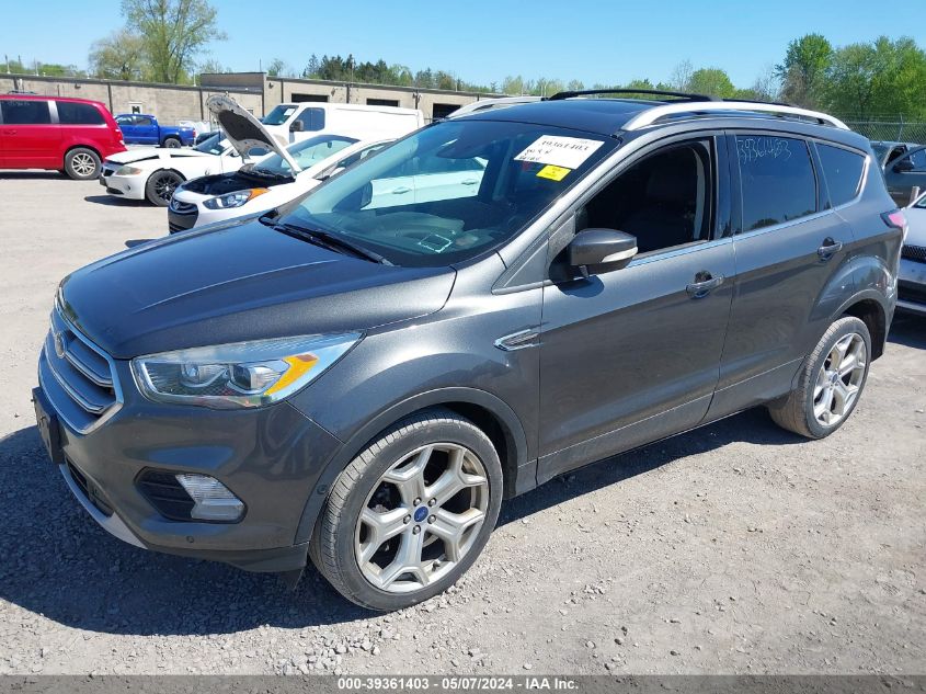 2017 Ford Escape Titanium VIN: 1FMCU9J91HUE13161 Lot: 39361403