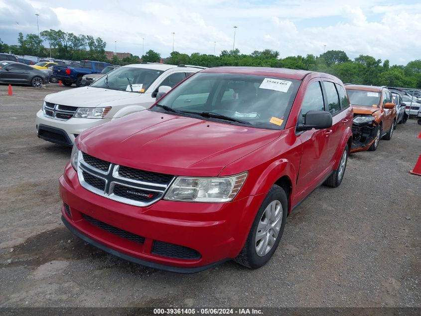 2015 Dodge Journey American Value Pkg VIN: 3C4PDCAB1FT536780 Lot: 39361405