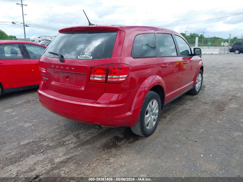 2015 Dodge Journey American Value Pkg VIN: 3C4PDCAB1FT536780 Lot: 39361405