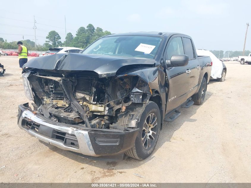 2021 Nissan Titan Sv 4X2 VIN: 1N6AA1EE8MN522392 Lot: 39361421