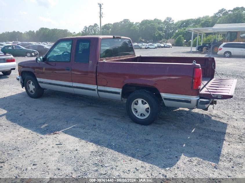 1997 Chevrolet C1500 Fleetside VIN: 2GCEC19R8V1205176 Lot: 39361440