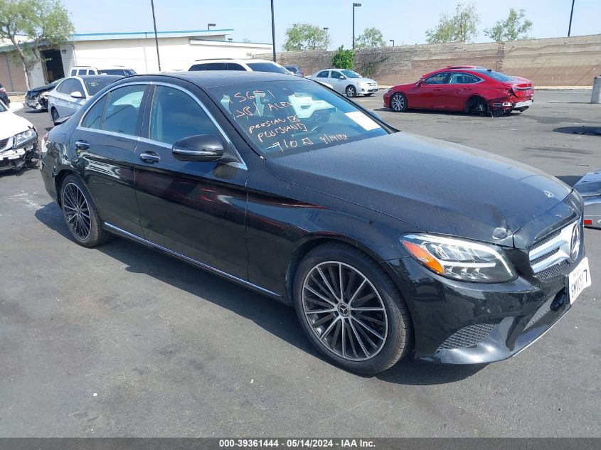 2020 Mercedes-Benz C 300 VIN: WDDWF8DB7LR525694 Lot: 39361444