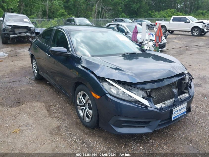 2017 Honda Civic Lx VIN: 19XFC2F59HE027393 Lot: 39361464