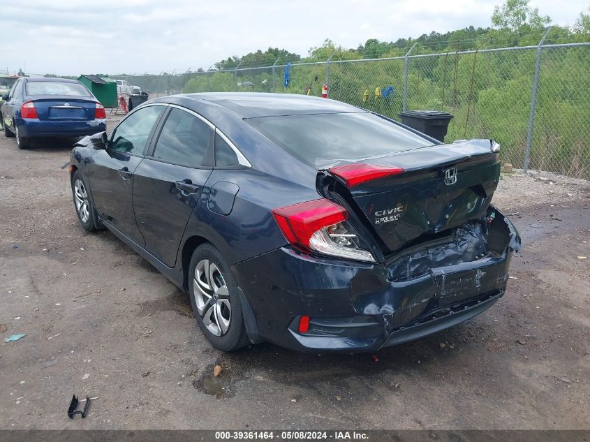 2017 Honda Civic Lx VIN: 19XFC2F59HE027393 Lot: 39361464