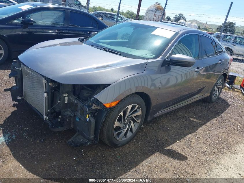 2016 Honda Civic Ex VIN: 2HGFC2F73GH570275 Lot: 39361477