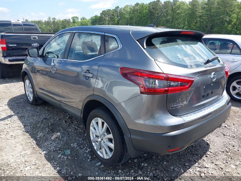 2020 Nissan Rogue Sport S Awd Xtronic Cvt VIN: JN1BJ1CW8LW361282 Lot: 39361492