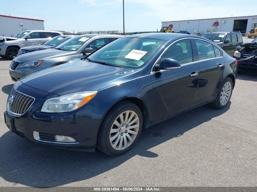 2013 BUICK REGAL TURBO - PREMIUM 1 2G4GS5EV2D9137118