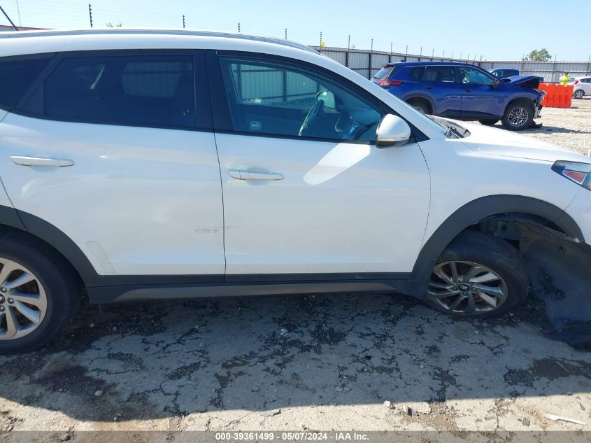 2016 Hyundai Tucson Eco VIN: KM8J33A2XGU217180 Lot: 39361499