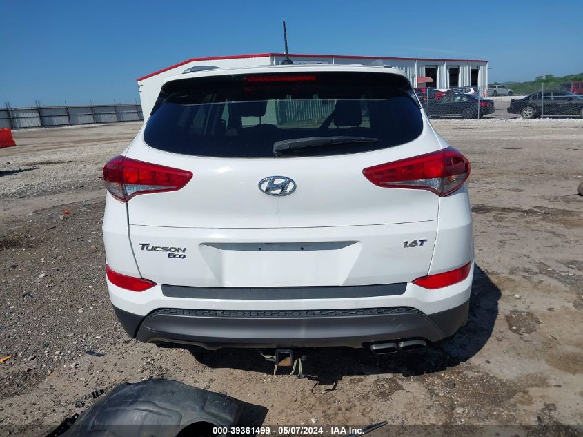 2016 Hyundai Tucson Eco VIN: KM8J33A2XGU217180 Lot: 39361499