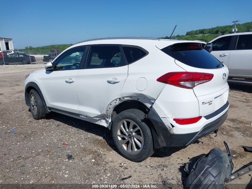 2016 Hyundai Tucson Eco VIN: KM8J33A2XGU217180 Lot: 39361499