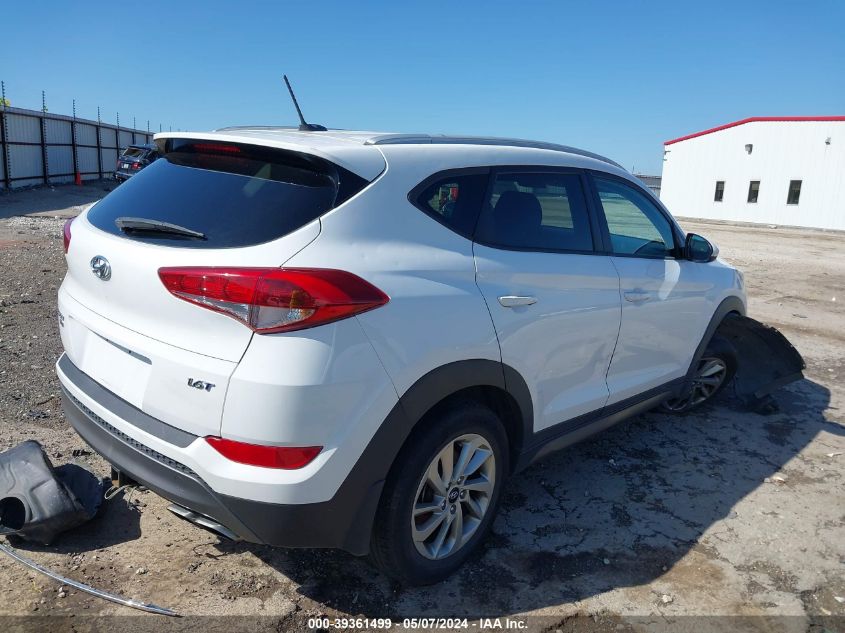 2016 Hyundai Tucson Eco VIN: KM8J33A2XGU217180 Lot: 39361499