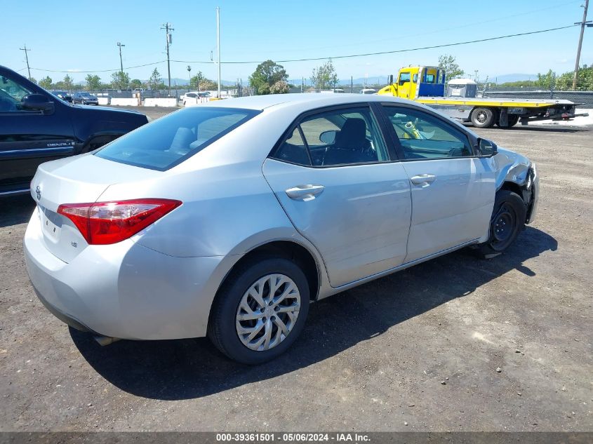 2019 Toyota Corolla Le VIN: 2T1BURHE9KC245115 Lot: 39361501