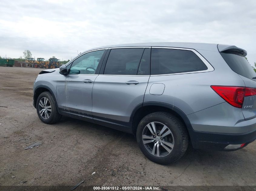 2016 Honda Pilot Ex-L VIN: 5FNYF6H56GB032726 Lot: 39361512