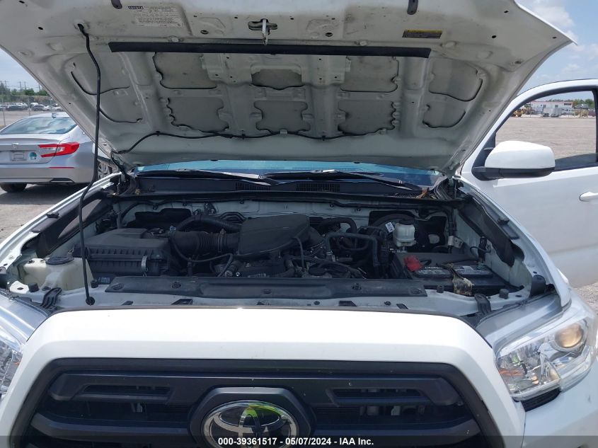 2019 Toyota Tacoma Sr VIN: 5TFAX5GN7KX160935 Lot: 39361517