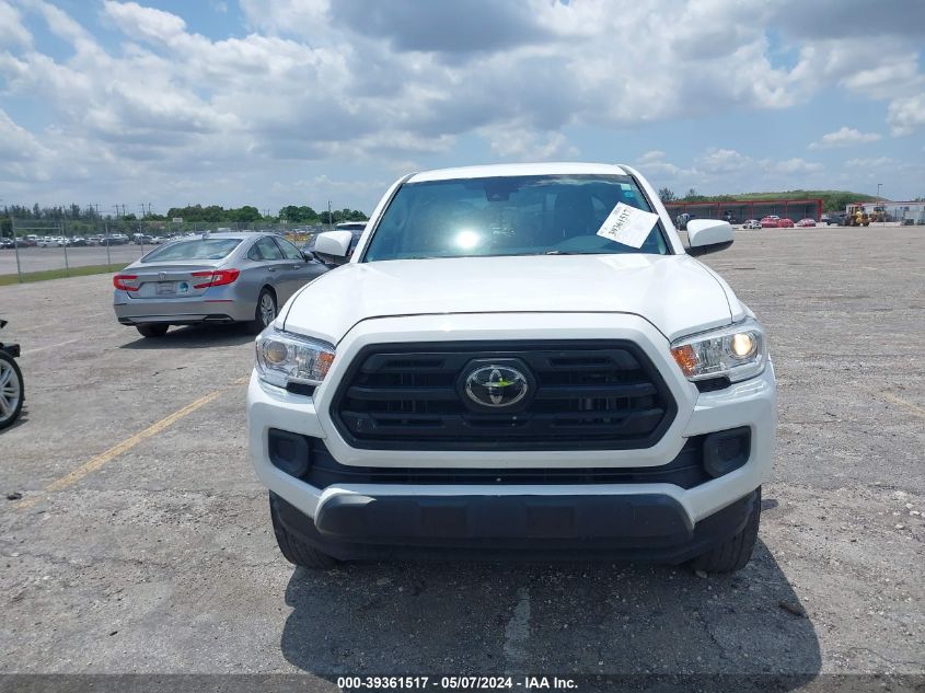 2019 Toyota Tacoma Sr VIN: 5TFAX5GN7KX160935 Lot: 39361517