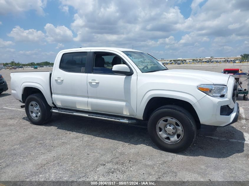 2019 Toyota Tacoma Sr VIN: 5TFAX5GN7KX160935 Lot: 39361517