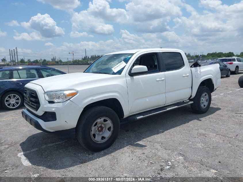 2019 Toyota Tacoma Sr VIN: 5TFAX5GN7KX160935 Lot: 39361517