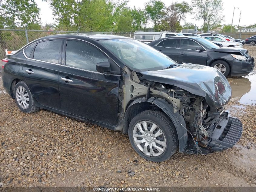 2015 Nissan Sentra Sv VIN: 3N1AB7AP3FY308994 Lot: 39361519