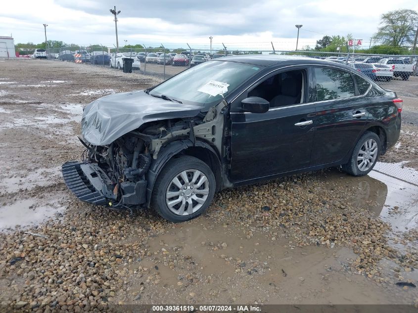 2015 Nissan Sentra Sv VIN: 3N1AB7AP3FY308994 Lot: 39361519