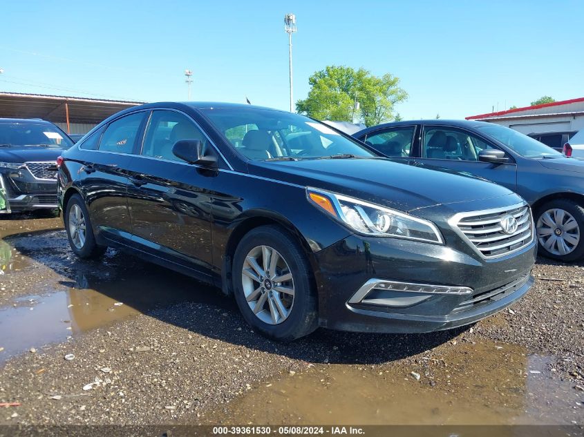 2015 HYUNDAI SONATA SE - 5NPE24AF8FH158267