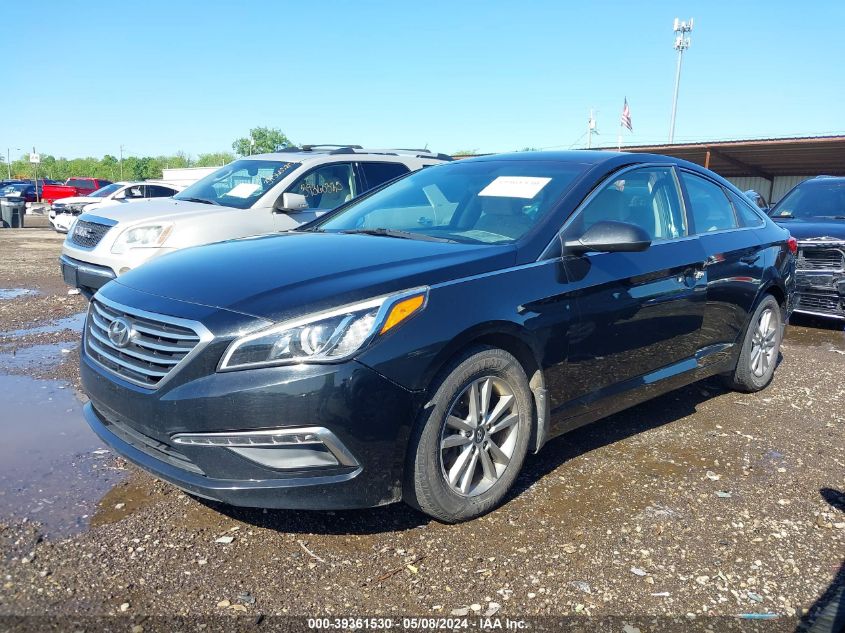 2015 Hyundai Sonata Se VIN: 5NPE24AF8FH158267 Lot: 39361530