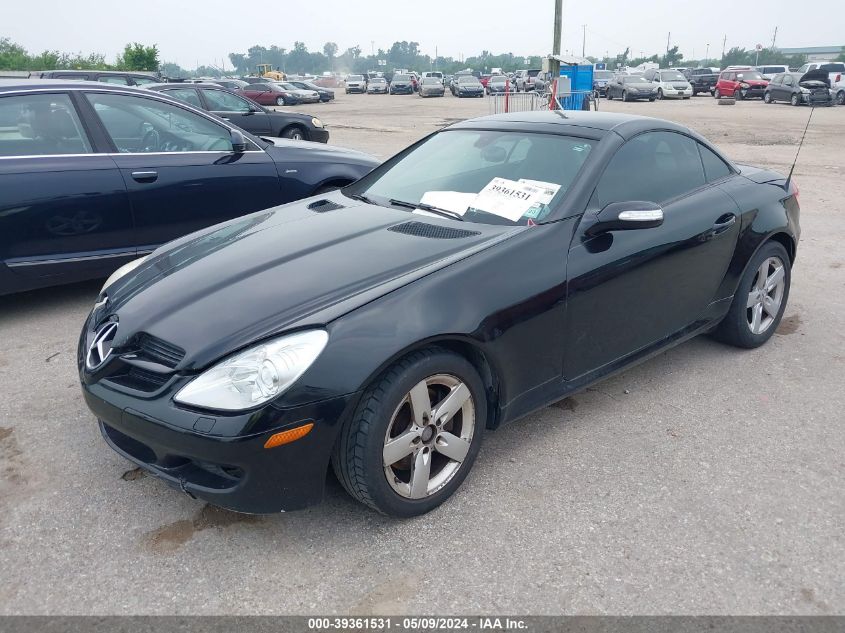 2007 Mercedes-Benz Slk 280 VIN: WDBWK54F07F156139 Lot: 39361531