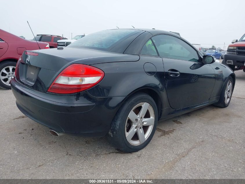 2007 Mercedes-Benz Slk 280 VIN: WDBWK54F07F156139 Lot: 39361531