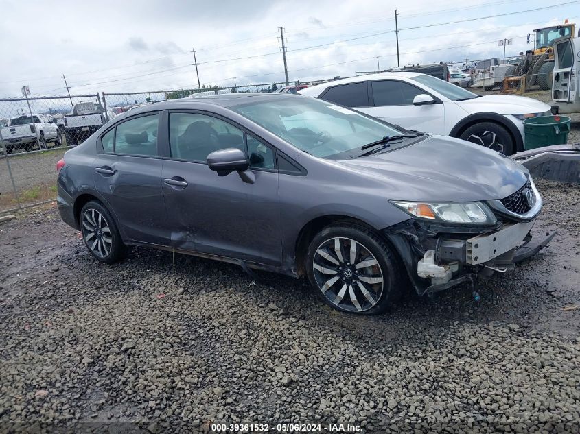 19XFB2F91FE262583 2015 HONDA CIVIC - Image 1