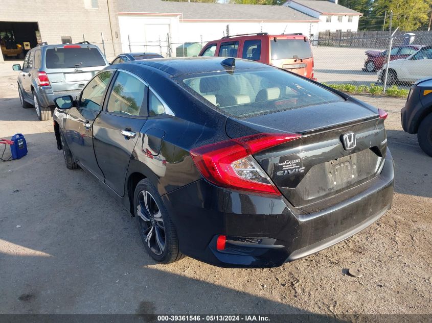 2017 Honda Civic Touring VIN: 19XFC1F96HE202499 Lot: 39361546