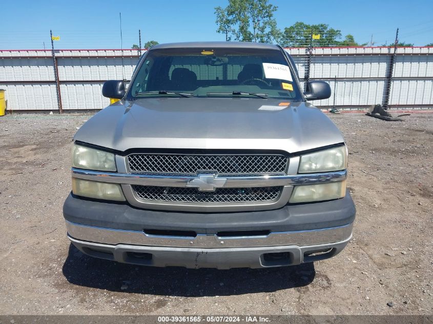 2003 Chevrolet Silverado 1500 Ls VIN: 2GCEC19X531393666 Lot: 39361565