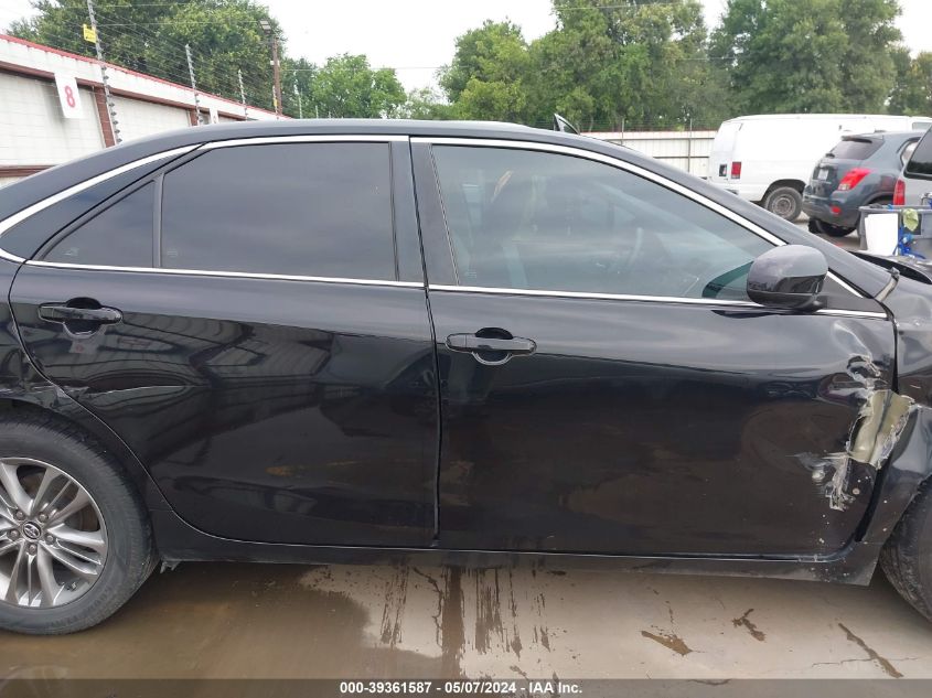 2016 Toyota Camry Se VIN: 4T1BF1FK4GU515636 Lot: 39361587