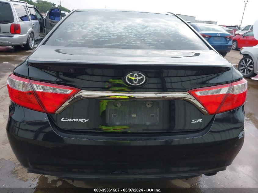 2016 Toyota Camry Se VIN: 4T1BF1FK4GU515636 Lot: 39361587