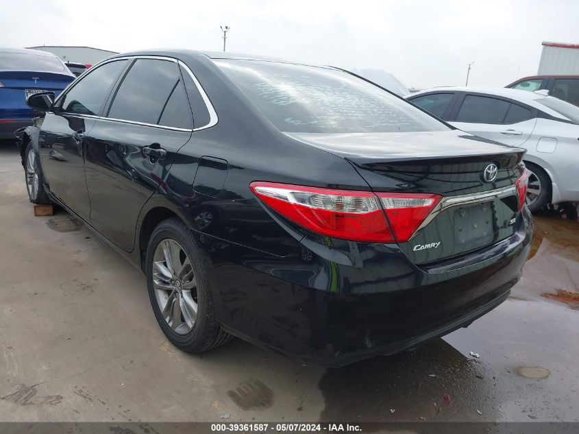 2016 Toyota Camry Se VIN: 4T1BF1FK4GU515636 Lot: 39361587