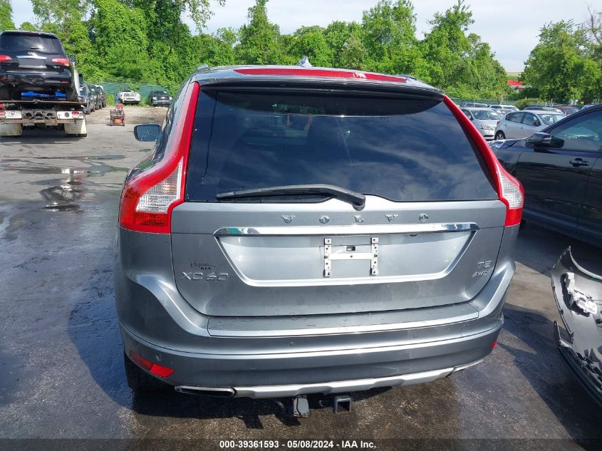 2016 Volvo Xc60 T5 Premier VIN: YV4612RKXG2878599 Lot: 39361593